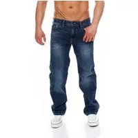 Big Seven Comfort-fit-Jeans Big Seven Morris Sapphire Blue Comfort Fit Herren Jeans Hose