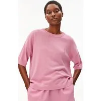 Armedangels T-Shirt LINO BLEND Strickshirt aus Leinen-Mix Relaxed Fit