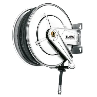ELMAG INDUSTRIE Schlauchaufroller Edelstahl 534 ohne Schlauch - 43715