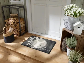 Zuhause wash + dry Fußmatte | Größe: 50x75cm