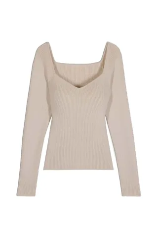 ba&sh - Pullover - Olaf beige - Gr. - 3
