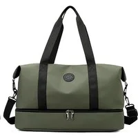OYLCDI Reisetasche Sporttasche Fitnesstasche,Große Umhängetasche mit Schuhfach&Nassfach (50L), Verstellbare Schultergurt, für Yoga, Schwimmen, Tourismus, Fitness