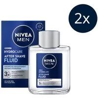 Nivea Men After Shave Lotion Protect & Care After Shave Fluid 2 x 100ml, 2-tlg., 2 x 100 ml
