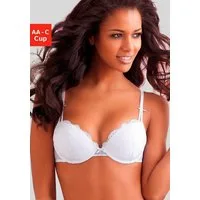 LASCANA Push-up-BH mit Jacquardspitze und herausnehmbaren Kissen, Dessous