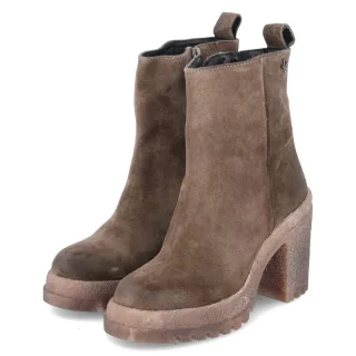 LAZAMANI Stiefeletten ROWAN - Gr. 37 - Beige - Glattleder