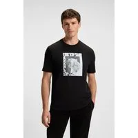 BOSS ORANGE T-Shirt Te lupo runder Ausschnitt, regular fit, Fotodruck