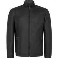 Mouflon Lederjacke Alex Perforiertes Leder aus echtem, softigem Lammnappa-Leder.