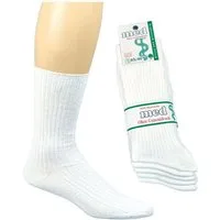 Wowerat Arbeitssocken 5 Paar Arzt-/Schwesternsocken, Berufssocken, 100% Baumwolle