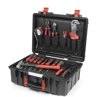 Wiha Werkzeugkoffer Basic Set L mechanic 36-teilges Set - 45531