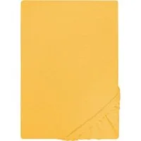 Castell - Markenbettwäsche Spannbettlaken Jersey in Gr. 90x200, 140x200 oder 180x200 cm, Jersey, Gummizug: rundum, (1 Stück), aus Baumwolle, für Matratzen bis 22 cm Höhe, Bettlaken, Spannbetttuch