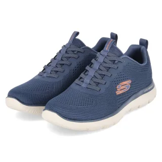 Skechers Sneaker SUMMITS  Blau - Gr. 43 -  Textil