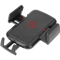 HR-IMOTION Handy-Halterung Universal Handy 4 Krallen Raster Halteschale für HR Halter Smartphone