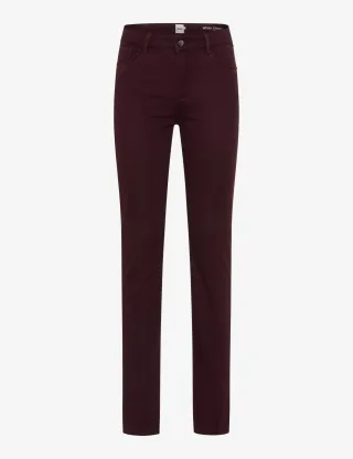 Brax Damen Five-Pocket-Hose Style SHAKIRA BLACKBERRY VIOLET, dunkles lila, Gr. 32