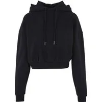 URBAN CLASSICS Kapuzenpullover Urban Classics Damen Ladies Cropped Heavy Hoody (1-tlg)