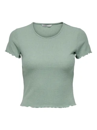 ONLY - ONLEMMA S/S SHORT TOP NOOS JRS Jadeite - Gr. - S