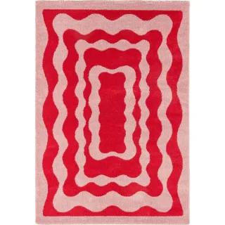 Nazar Rugs Teppich, Rot, Textil, Rechteckig, 80x140 cm, für Fußbodenheizung geeignet, in verschiedenen Größen erhältlich, Teppiche & Böden, Teppiche, Moderne Teppiche