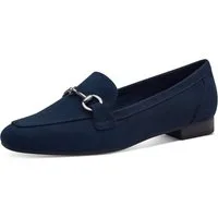 MARCO TOZZI Slipper, Blockabsatz, Loafer, Businessschuh mit Schmuckspange