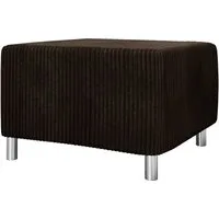 MIRJAN24 Polsterhocker Dover Cord, 65x56x42 cm