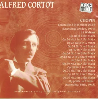 Chopin Masterworks (Aufnahmen 1931-1943)