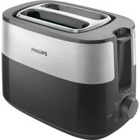 Philips Toaster Philips HD2516/90 Toaster Schwarz-Silber