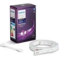 Philips Hue LED Stripe White & Color Amb. LightStrip Plus 1m Erweiterung, Philips Hue Lightstrip + Erweiterung, beeindruckende Flexibilität