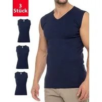 celodoro Unterhemd Herren Business Muskelshirt V-Neck (3er Pack) Muscle Shirt