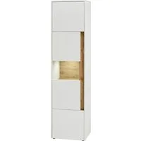 Home affaire Vitrine City/Giron, moderner Hochschrank, Glasvitrine zeitlos, modern, ausreichend Stauraum, vielseitig einsetzbar