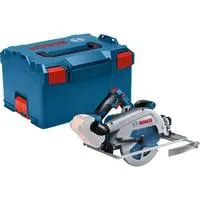 Akku-Kreissäge GKS 18V-68 G Professional solo, 18Volt, Handkreissäge blau/schwarz, ohne Akku und Ladegerät, in L-BOXX, Ø 190mm