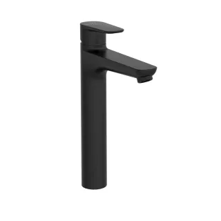 VitrA Flow Soft Einhebel-Waschtischmischer BluEco Höhe 29 cm Schwarz Matt,A4301036ENGX A4301036ENGX