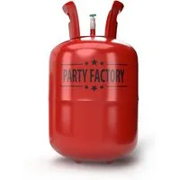 Party Factory Helium Party Factory Helium Ballongas-Flasche für 30 Ballons 200l Gasfüllung, Abgefüllt in Deutschlad