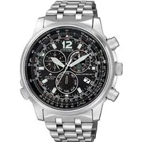 Citizen Funkchronograph CB5860-86E, Armbanduhr, Herrenuhr, Solar, Stoppfunktion, bis 20 bar wasserdicht