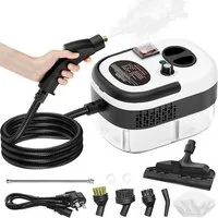 Athlix Handdampfreiniger Handdampfreiniger Dampfgarer zur Reinigung 2500W Druckdampfreiniger, 2500 W, 2500W, 1,2 L Tank, 60 Min Betriebsdauer