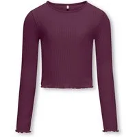 KIDS ONLY Langarmshirt KOGNELLA L/S O-NECK TOP JRS NOOS Materialmix