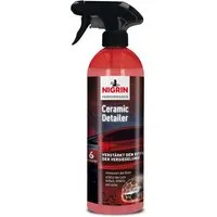 NIGRIN Ceramic Detailer Spray 750ml Lack-Pflege Keramik Lackschutz (1 St., 1x Performance Ceramic Detailer 750ml), Versiegelung Lack-Glanz Detailer Abperleffekt Schutzwirkung Lackglanz