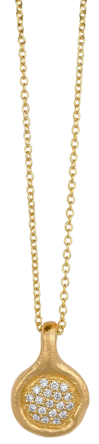 Orphelia Damen-Kette aus 925er Sterlingsilber mit Anhänger – Silber ZH-4849/1