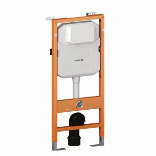 Kludi UNIFIX WC-Element 120 79101 für Wand-WC, Doppelspülung