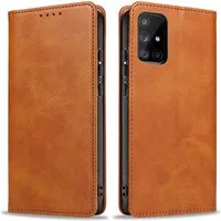 Tec-Expert Handyhülle Tasche Hülle für Samsung Galaxy A71 6.7 Zoll, 6.7", Cover Klapphülle Case mit Kartenfach Fliphülle aufstellbar
