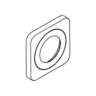 hansgrohe Rosette f.Griff Waschtischmischer UP 98959000 Axor Citterio M chrom