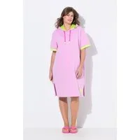 Laurasøn Jerseykleid Strandsweatkleid 1/2 Arm Kapuze