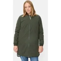 camel active Funktionsmantel aus reinem Polyester Langarm Stehkragen