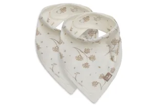 Jollein Lätzchen Bandana - Leafy Dreams 2er-Pack