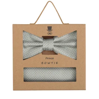 prince bowtie - Set Fliege+Tuch Micro mint - Gr. - OS