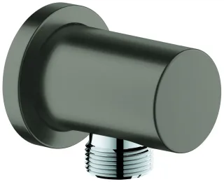 GROHE Wandanschlussbogen Rainshower 27057 DN 15 hard graphite gebürstet, 27057AL0 27057AL0
