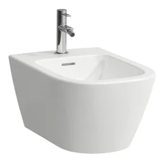LAUFEN Wandbidet MEDA 540x360 1 Hahnloch, mit Überlauf H8301107573021
