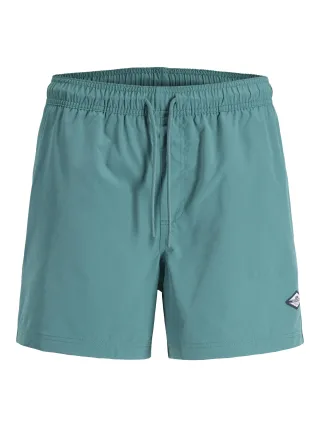 JACK&JONES - JPSTMAUI TROPIC SOLID SWIM SHORTS REG SN Colonial Blue - Gr. - XXL