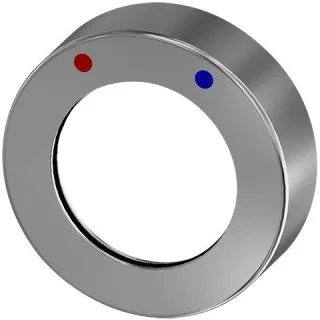 KWC Aquarotter Schubrosette, F5, verchromt, warm/kalt, 2030056405, 2030056405 2030056405