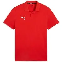 PUMA Poloshirt TEAMGOAL CASUALS POLO Regular fit Passform, Kurzarm-Design, für Sport, 3-Knopf-Form
