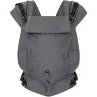 Hoppediz Babytrage Primeo, ab Geburt (2,5 kg) Bauchtrage & Rückentrage aus 100 % Bio-Baumwolle