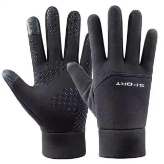 TENGOO Winter Outdoor Sports Cycling Gloves Windproof Waterproof Fleece Cold-Proof Ski Finger Touchscreen Non-Slip Motor