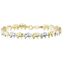Firetti Armband Schmuck Geschenk Gold 333 Armschmuck Armkette Goldarmband Elefant